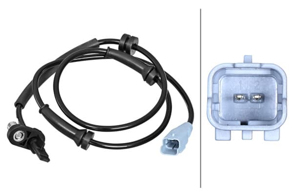 HELLA ABS DEVİR SENSÖRÜ ARKA PEUGEOT PARTNER 08> P5008 09>17 CITROEN BERLINGO 08> C4 PICASSO 06>13 OEM: 4545.E8-9653663180 - HELLA 6PU358217231 kodlu oto yedek parça