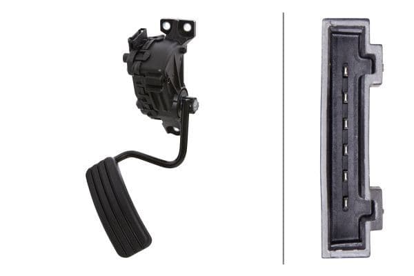 HELLA GAZ PEDALI KONUM SENSÖRÜ DACIA DUSTER 10 LOGAN 05 SANDERO 08 1.4 1.5dCi 1.6 6001548477 OEM: 6001548477 - HELLA 6PV010946191 kodlu oto yedek parça