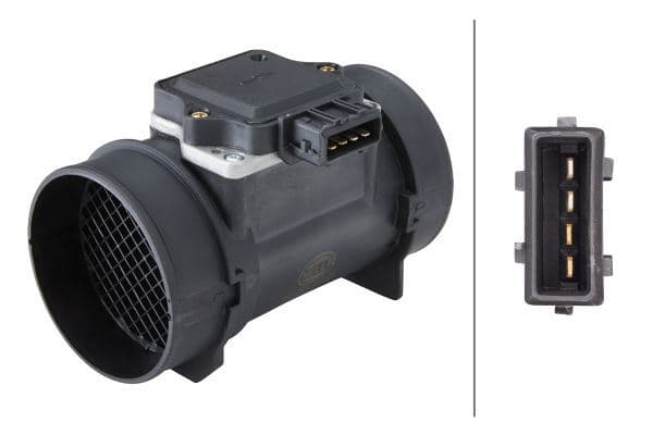 HELLA HAVA KÜTLE ÖLÇER DEBİMETRE ASTRA F 98-03 OMEGA B 94-99 VECTRA A 94-95 1.8-2.0 16V X20XEV C18XE-C18SEL-X18XE OEM: 836569-90411957 - HELLA 8ET009142081 kodlu oto yedek parça