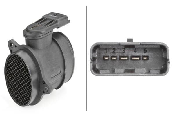 HELLA HAVA KÜTLE ÖLÇER 207-308-C4-PARTNER II 1.6 HDİ-FOCUS 2 1.6TDCI-S40 EXPERT III-JUMPY III-C4-C3-C3 II-C3 III-C5 II-C5 III-BERLINGO II-BERLINGO III-C4 PICASSO-C3 PICASSO- OEM: 1610874680-1920.GV-3M5A12B579BB - HELLA 8ET009142541 kodlu oto yedek parça