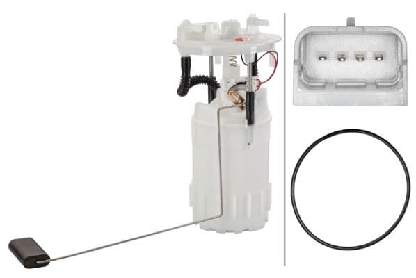 HELLA YAKIT ŞAMANDIRASI RENAULT MASTER III 10 2.3dCi M9T ELEKTRİKLİ 4 KUTUPLU 172022980R-172020069R OEM: 172022980R-172020069R - HELLA 8TF358146851 kodlu oto yedek parça