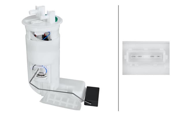 HELLA BENZİN POMPASI KOMPLE PEUGEOT P106 96>04 CITROEN SAXO 96>04 1.0-1.1-1.4-1.6 OEM: 1525.87-1455.12-2503435 - HELLA 8TF358306501 kodlu oto yedek parça