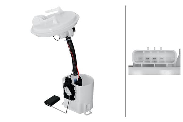 HELLA YAKIT POMPASI KOMPLE MERIVA A Z14XEP Z16XE XEP Z18XE -/06 OEM: 5802006-93178629-802169-93174922 - HELLA 8TF358306931 kodlu oto yedek parça