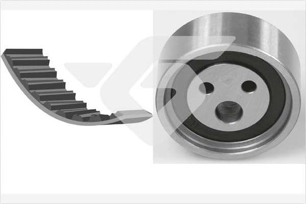 HUTCHINSON EKSANTRİK GERGİ KİTİ RENAULT CLIO II 01>KANGOO 97>MEGANE 96> DACIA LOGAN 04>SANDERO 08> SOLENZA 04> 1.4-1.6 E7J-K7J-K4M 096x170 OEM: 7701472725-7701477024-1680600QBA - HUTCHINSON KH127 kodlu oto yedek parça