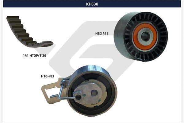 HUTCHINSON TRİGER SETİ PARTNER-BERLINGO-P208-P301-P308-P508-P2008-P3008-P5008-FOCUS-COURİER-FİESTA-MONDEO-C3-C4 C-ELYSEE-JUMPY-RIFTER-DS4-DS3-CROSSLAND X-GRANDLAND X-COMBO E-C-MAX 1.5-1.6 TDCI-HDI 15-> / PROACE OEM: 3646451-FM5Q8A615AA-1872497 - HUTCHINSON KH538 kodlu oto yedek parça