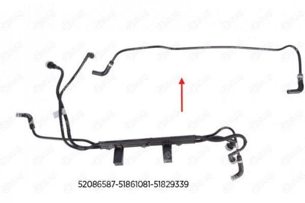 IBRAS YAKIT BORUSU BRAKET HARİÇ EURO 5 DOBLO 1.3 D Multijet 10 51829339-51861081-52086587 OEM: 51829339-51861081-52086587 - IBRAS 14721 kodlu oto yedek parça