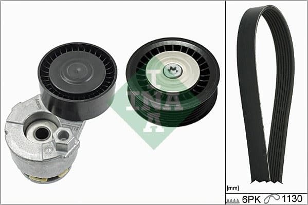 INA V KAYIŞ SETİ CAPTUR I 13 CLIO IV 12 DUSTER 10 KANGOO II 08 MEGANE IV 16 SANDERO II 13 LOGAN MCV II 13 DOKKER 12 1.5dCi 117202339R-117209699R OEM: 117202339R-117209699R - INA 529016510 kodlu oto yedek parça