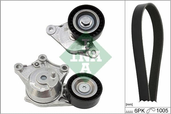 INA ALTERNATÖR GERGİ KİTİ 6PK1004-6PK1005 P208-P2008-P308-PARTNER-BERLINGO-JUMPY-C4-DS3 1.6 BlueHDI 1613255580-1613255380-9803757280 OEM: 1613255580-1613255380-9803757280 - INA 529058110 kodlu oto yedek parça