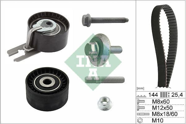 INA TRİGER SETİ C2-C3-NEMO-BIPPER-206-307 FIESTA 02 08 FUSION 02 14 1.4 TDCİ-HDİ 02 2S6Q8A615AB-0831.T3 OEM: 2S6Q8A615AB-0831.T3 - INA 530023910 kodlu oto yedek parça