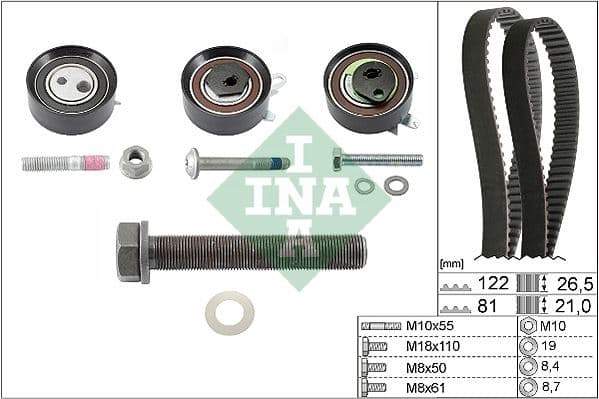 INA TRİGER SETİ T4-LT ACV-ANJ-AVR-AHD 2.5 TDİ 1991 074198119B-074198119G-074198119P OEM: 074198119B-074198119G-074198119P - INA 530048410 kodlu oto yedek parça