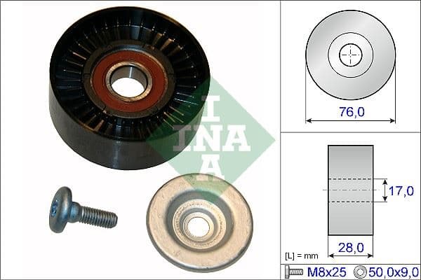 INA KAYIS GERGI RULMANI MERCEDES W203 CL203 C209 W204 C209 W211 R171 A2712000570 OEM: A2712000570 - INA 532064810 kodlu oto yedek parça