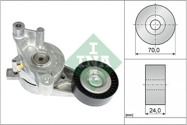 INA ALTERNATÖR GERGİ RULMANI V GERGİ KÜTÜĞÜ GOLF5-PASSAT-CADDY-A3 1.9 TDI-2.0 TDI BJB-BDJ-BKC-BKD 03G903315A-03G903315 OEM: 03G903315A-03G903315 - INA 534005910 kodlu oto yedek parça
