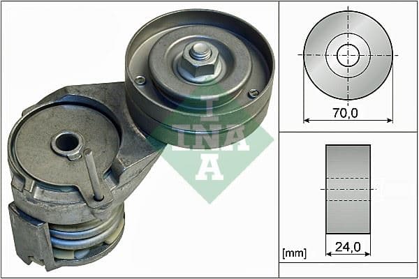 INA ALTERNATÖR GERGİ RULMANI KÜTÜKLÜ GOLF4-BORA-POLO-CORDOBA-FABIA-A3 1.4-1.6 16V AHW-BCB 032145299A OEM: 032145299A - INA 534013830 kodlu oto yedek parça