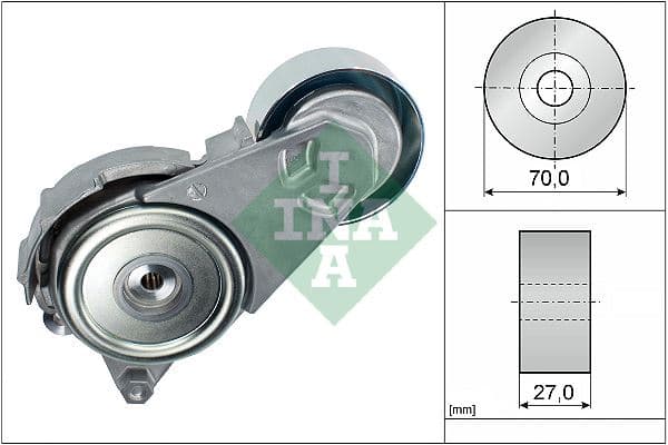 INA ALTERNATÖR GERGİ RULMANI KÜTÜKLÜ TOYOTA AURIS COROLLA 1.4L 1NDTV NDE150 NDE180 6 vites 10-18 / YARIS 1.4L 1NDTV D-4D NLP130 6 vites 10- 1662033020-1662033021-1662033040 OEM: 1662033020-1662033021-1662033040 - INA 534040810 kodlu oto yedek parça