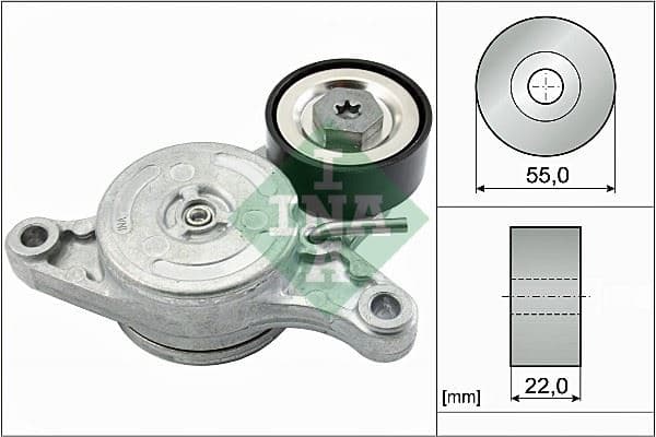 INA ALTERNATÖR GERGİ RULMANI KÜTÜKLÜ TOYOTA AVENSIS 1.6L 1WW dizel WWT270 15- / VERSO 1WW WAR20 15- MINI ONE D-COOPER D 11-13 11287823374-16620WA010 OEM: 11287823374-16620WA010 - INA 534042010 kodlu oto yedek parça