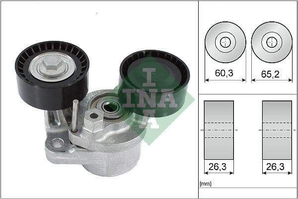 INA V KAYIS GERGI KUTUGU BMW F20 E90 F30 N47N N57 11287810807 OEM: 11287810807 - INA 534048210 kodlu oto yedek parça
