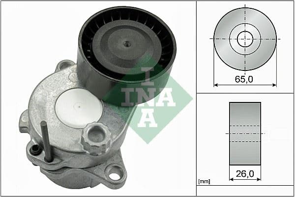 INA KAYIS GERGI RULMANI MERCEDES W204 C204 S204 C218 W212 S212 C207 X204 W166 KUTUKLU A6512002170 OEM: A6512002170 - INA 534059210 kodlu oto yedek parça