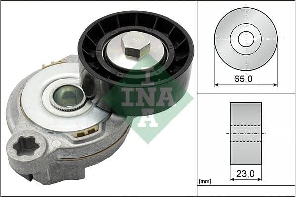 INA ALTERNATÖR GERGİ RULMANI KÜTÜKLÜ VOLVO S60 II D3-D4 10-15 2.4 D4 AWD 15 D5-D5 AWD 10-15 OEM: 31330379-31316674 - INA 534060510 kodlu oto yedek parça