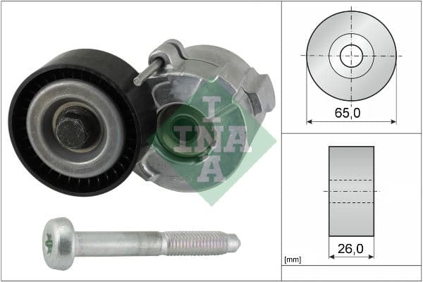INA ALTERNATÖR GERGİ RULMANI KÜTÜKLÜ ASTRA H-VECTRA C-ZAFIRA 1.9CDTI-BRAVO II-DOBLO 1.6-1.9D 534024110 OEM: 51758385-51773551-55184980-55190813 - INA 534061010 kodlu oto yedek parça
