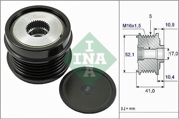 INA ALTERNATOR KASNAGI MERCEDES W176 W246 C117 X156 A2701550315 OEM: A2701550315 - INA 535027210 kodlu oto yedek parça