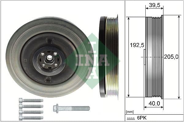 INA KRANK KASNAGI VOLVO S60 II T5 13 18 S90 II D4-T6 15 18 V60 I T6 15 18 V90 II D3-D4-D5 T6 16 XC60 I D4-D5-T6 15 19 XC90 II 32213095-31401195 OEM: 32213095-31401195 - INA 544050320 kodlu oto yedek parça