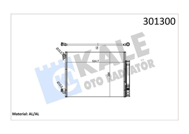 KALE KLİMA RADYATÖRÜ KONDENSER RENAULT CLIO IV 12 CAPTUR I 13 SYMBOL III 14 DACIA LOGAN MCV II 14 DOKKER 12 DUSTER 10 SANDERO II 12 0.9TCe 1.0SCe 1.2TCe 1.5dCi 1.6 921001908R-921006454R-921006843R OEM: 921001908R-921006454R-921006843R - KALE 050ABC080 kodlu oto yedek parça
