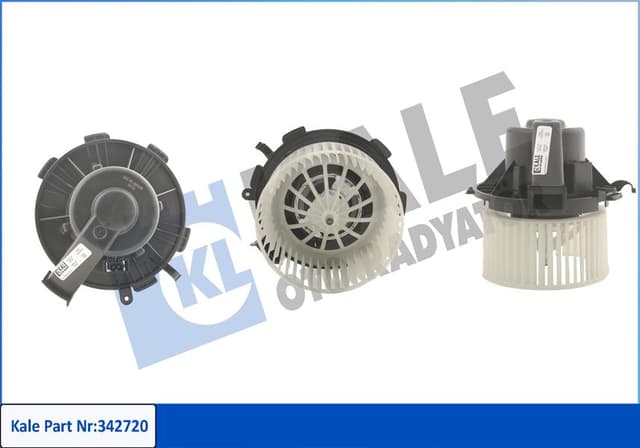 KALE KALORIFER MOTORU MERCEDES SPRINTER B906 . VW CRAFTER 30-35-50 KLIMASIZ A0008356007-2E0819987 OEM: A0008356007-2E0819987 - KALE 342720 kodlu oto yedek parça