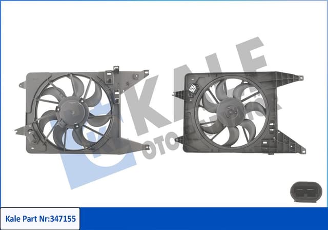 KALE FAN MOTORU DAVLUMBAZLI DACIA LOGAN 06 SANDERO 08 8200765566-6001548527 OEM: 8200765566-6001548527 - KALE 347155 kodlu oto yedek parça