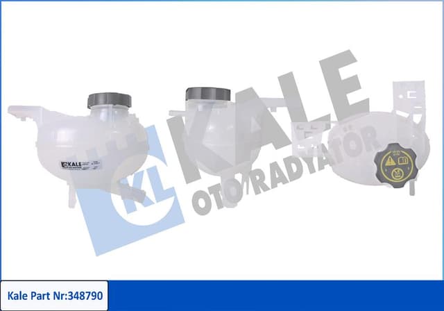 KALE GENLEŞME KAVANOZU KAPAKLI RADYATÖR EK SU DEPOSU FIAT EGEA 1.4 1.6 BENZİNLİ 52017097 OEM: 52017097 - KALE 348790 kodlu oto yedek parça