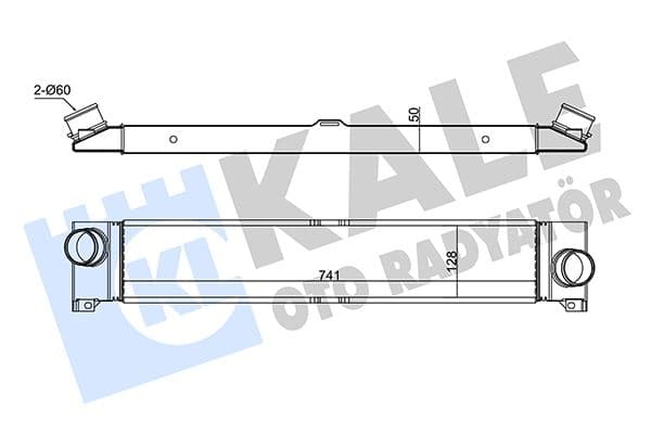 KALE İNTERCOOLER DUCATO 2.3 JTD 06 1340763080 OEM: 1340763080 - KALE 352345 kodlu oto yedek parça