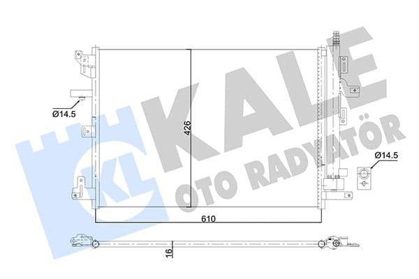 KALE KLİMA RADYÖTÖRÜ KONDENSER VOLVO XC90 I 2.5T T6 3.2 V8 D3 D5 04 14 30648955-30781280-31369510 OEM: 30648955-30781280-31369510 - KALE 353070 kodlu oto yedek parça