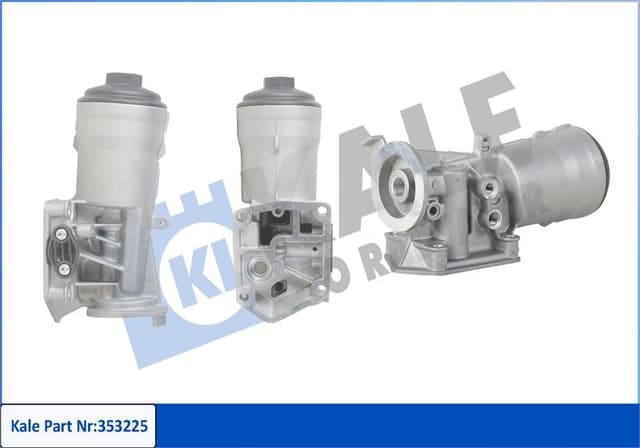 KALE YAĞ SOĞUTUCU CADDY III-GOLF V-JETTA III-PASSAT-T5-A3-A4-Q5-ALTEA-CORDOBA-IBIZA III-IV-LEON-TOLEDO 3 045115389K OEM: 045115389K - KALE 353225 kodlu oto yedek parça