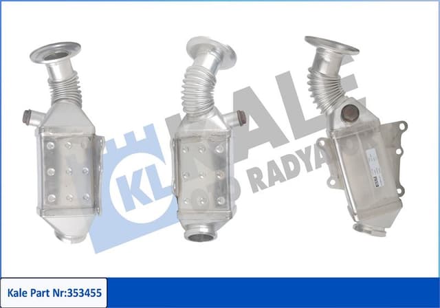 KALE EGR SOĞUTUCU FIAT 500L-500X-JEEP RENEGADE 55252569-552630300-55268286 OEM: 55252569-552630300-55268286 - KALE 353455 kodlu oto yedek parça