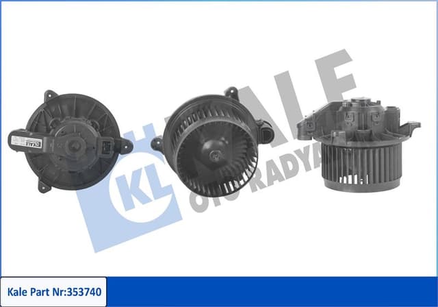 KALE KALKALORIFER MOTORU KOMPLE FORD B MAX 14 ECOSPORT KA 11 TRANSIT COURIER 14 ECOSPORT 17 1.5 -1.6 TDCI 1.0 ECOBOOST 811783-AV1119846AB OEM: 811783-AV1119846AB - KALE 353740 kodlu oto yedek parça