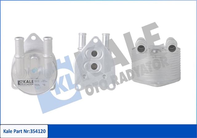 KALE ŞANZIMAN YAĞ SOĞUTUCU P208-P308-P508-P2008-P3008-P5008-P508-C3-C4-DS3-DS4-DS5-CROSSLAND-GRANDLAND X 3648065-9807979380 OEM: 3648065-9807979380 - KALE 354120 kodlu oto yedek parça