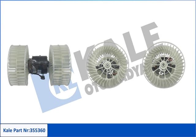 KALE KALORIFER MOTORU ON MERCEDES VITO W639 03 A0008358304 OEM: A0008358304 - KALE 355360 kodlu oto yedek parça