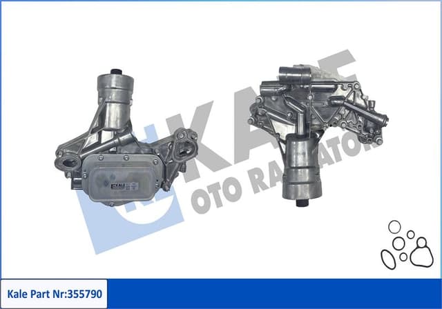 KALE MOTOR YAĞ SOĞUTUCU OPEL ASTRA H-J-CORSA D-E-INSIGNIA A-MER5A A-ZAFIRA B-SAAB 9-5 093186325-055355699 05650365-93186325-55355699-5650365 OEM: 05650365-93186325-55355699-5650365 - KALE 355790 kodlu oto yedek parça