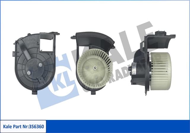 KALE KALORİFER MOTORU RENAULT CLIO II KALORİFER MOTOR BLOWER 7701057683 OEM: 7701057683 - KALE 356360 kodlu oto yedek parça