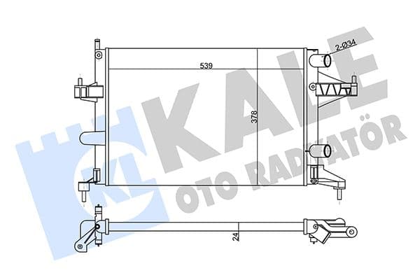 KALE RADYATÖR BRAZING CORSA C-COMBO-TIGRA 1.0-1.2-1.2 16V-1.4-1.4 16V AC KLİMASIZ MEK 539x378x24 1300236-9201955-25555161-24445162 95513834-1300334-1300250-93173379 OEM: 95513834-1300334-1300250-93173379 - KALE 356975 kodlu oto yedek parça