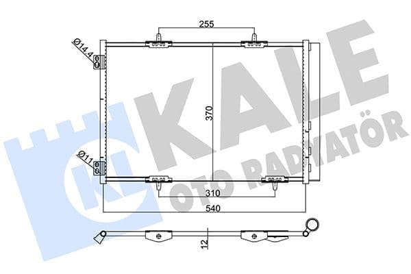 KALE KLİMA RADYATÖRÜ KONDENSER CROSSLAND 17 P207 06 P208 12 19 P2008 13 C3 09 AIRCROSS 17 C4 14 DS3 10 1.2-1.4-1.6 VTI-HDI-THP-PureTECH AL/AL 538x368x16 6455.EK-6455.HF-6455.HG OEM: 6455.EK-6455.HF-6455.HG - KALE 385400 kodlu oto yedek parça