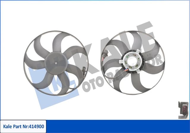 KALE FAN MOTORU PERVANELİ POLO-CORDOBA 02-09 IBIZA IV-V-FABIA 99-08 1.2-1.4 16V-1.6 16V 250-80W 394mm 6Q0959455AD-6R0959455C-6Q0959455AE OEM: 6Q0959455AD-6R0959455C-6Q0959455AE - KALE 414900 kodlu oto yedek parça