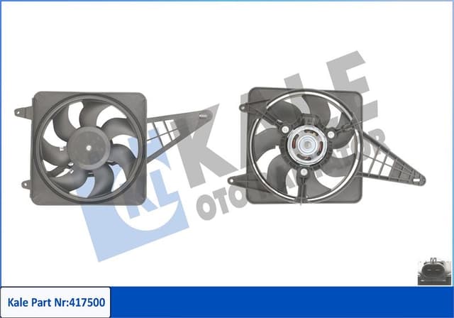 KALE FAN MOTORU DAVLUMBAZLI M131 DKŞ-SLX SOKETLİ 160W-300mm 69402294-78571221-85055159 OEM: 69402294-78571221-85055159 - KALE 417500 kodlu oto yedek parça