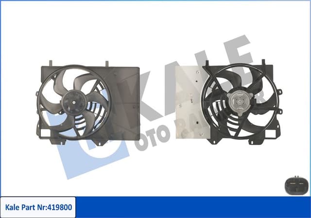 KALE FAN MOTORU KOMPLE P2008-P207-P208-P301-C-ELYSEE-C2-C3-CROSSLAND 1.2-1.4-1.6 9801666680-1610781580-1253.H5 OEM: 9801666680-1610781580-1253.H5 - KALE 419800 kodlu oto yedek parça