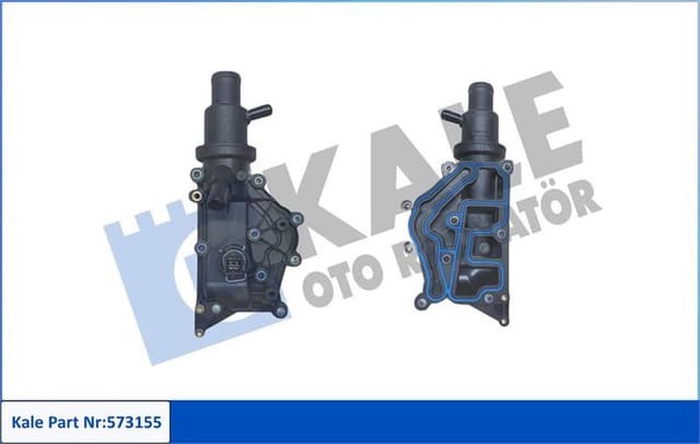 KALE KOMPLE TERMOSTAT-PLASTİK GÖVDELİ 89 C RENAULT CLIO II-LAGUNA II 8200561426 OEM: 8200561426 - KALE 573155 kodlu oto yedek parça