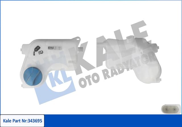 KALE-RADYATOR GENLEŞME KAVANOZU KAPAKLI VW TRANSPORTER T5 1.9 TDI-2.0-2.5 TDI RADYATÖR EK SU DEPOSU 7H0121407C-7H0121407B OEM: 7H0121407C-7H0121407B - KALE 343695 kodlu oto yedek parça