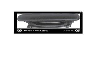 KAYA KAPI DIŞ AÇMA KOLU YM R9-R11 315 7700875868 OEM: 7700875868 - KAYA KR288 kodlu oto yedek parça