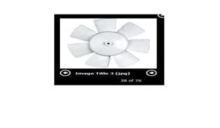 KAYA KALORİFER PERVANESİ R9 OEM: 7701027046 - KAYA KR301 kodlu oto yedek parça