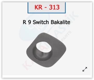 KAYA KONTAK YUVA PLASTİĞİ R9 OEM: 7701349278 - KAYA KR313 kodlu oto yedek parça
