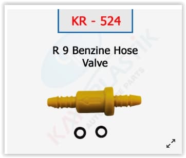 KAYA BENZİN GERİ DÖNÜŞ SİBOBU R9-R21 OEM: 7700854826-7700735837 - KAYA KR524 kodlu oto yedek parça