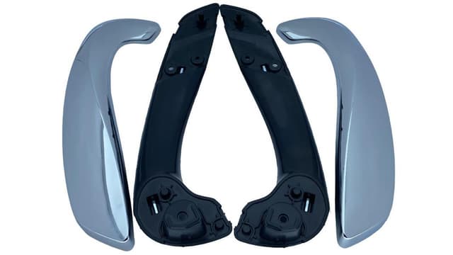 KAYA KAPI İÇ KOLÇAK KOMPLE TAKIM R-L KROM FLUENCE-MEGANE 3 809540011R-809600017R OEM: 809540011R-809600017R - KAYA KR590 kodlu oto yedek parça